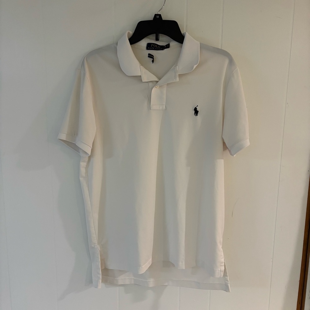 Ralph Lauren Men's White Polo Shirt
